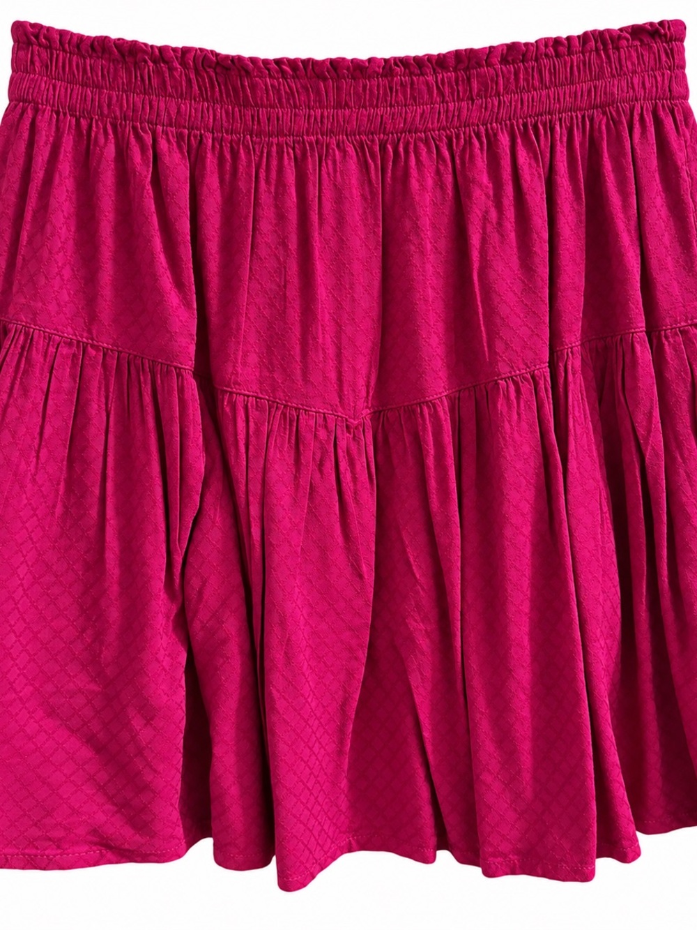 Epic Threads Girls XL 18-20 Cranberry Rose Tiered Skirt Elastic Waist NWT